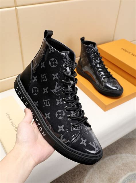 louis vuitton high top sneakers 2019|Men's Designer Shoes, Sneakers, Footwear .